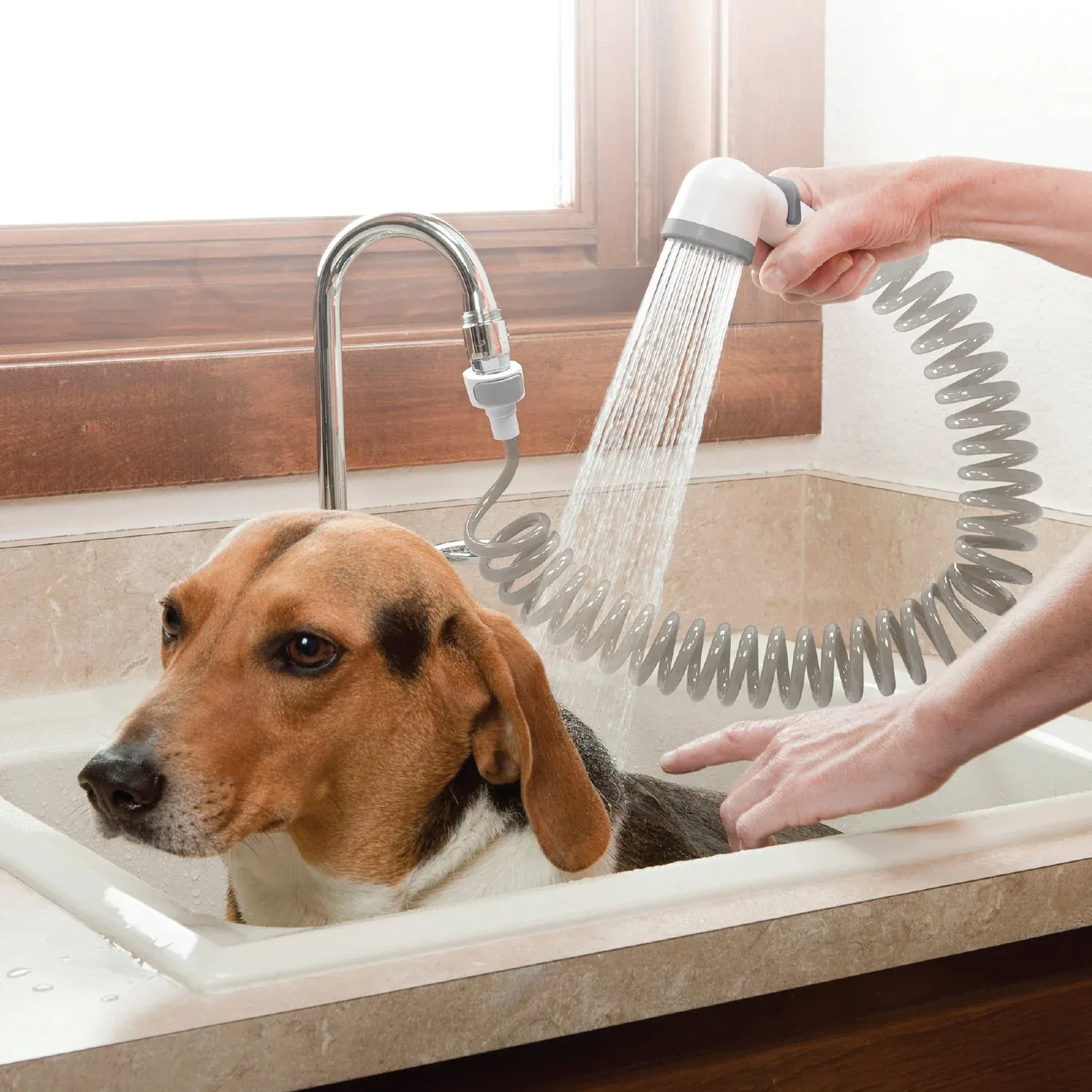 How to Choose a Dog Shower Attachment for Home Baths