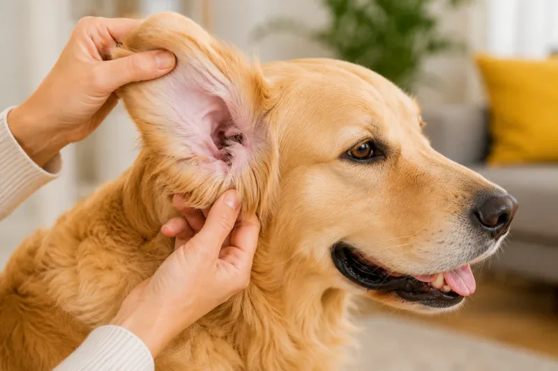 How to Clean Dog Ears Safely at Home