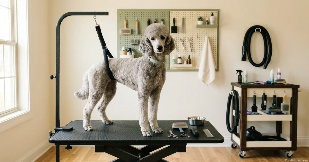 How to Set Up a Safe Home Grooming Table Before You Start Brushing or Clipping